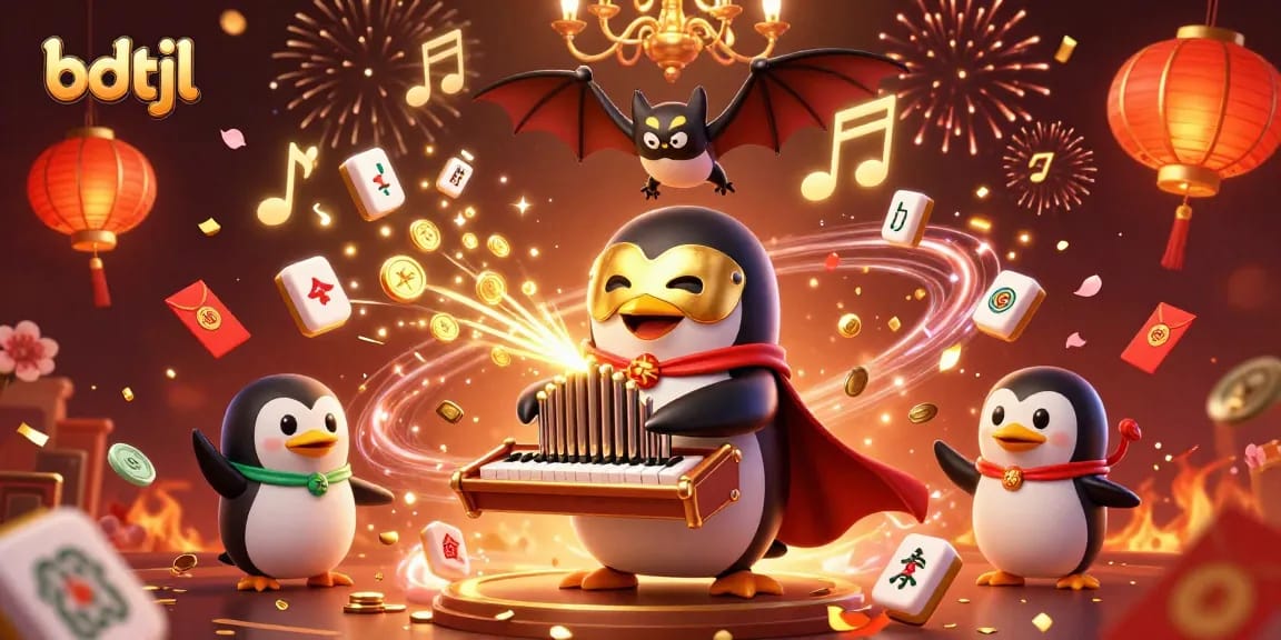 Experience bdtjl with 3D characters playing for fortunes among vibrant casino elements.