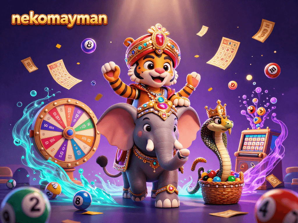 Neko May Mắn offers thrilling chances to win prizes in an engaging slot game scenario.