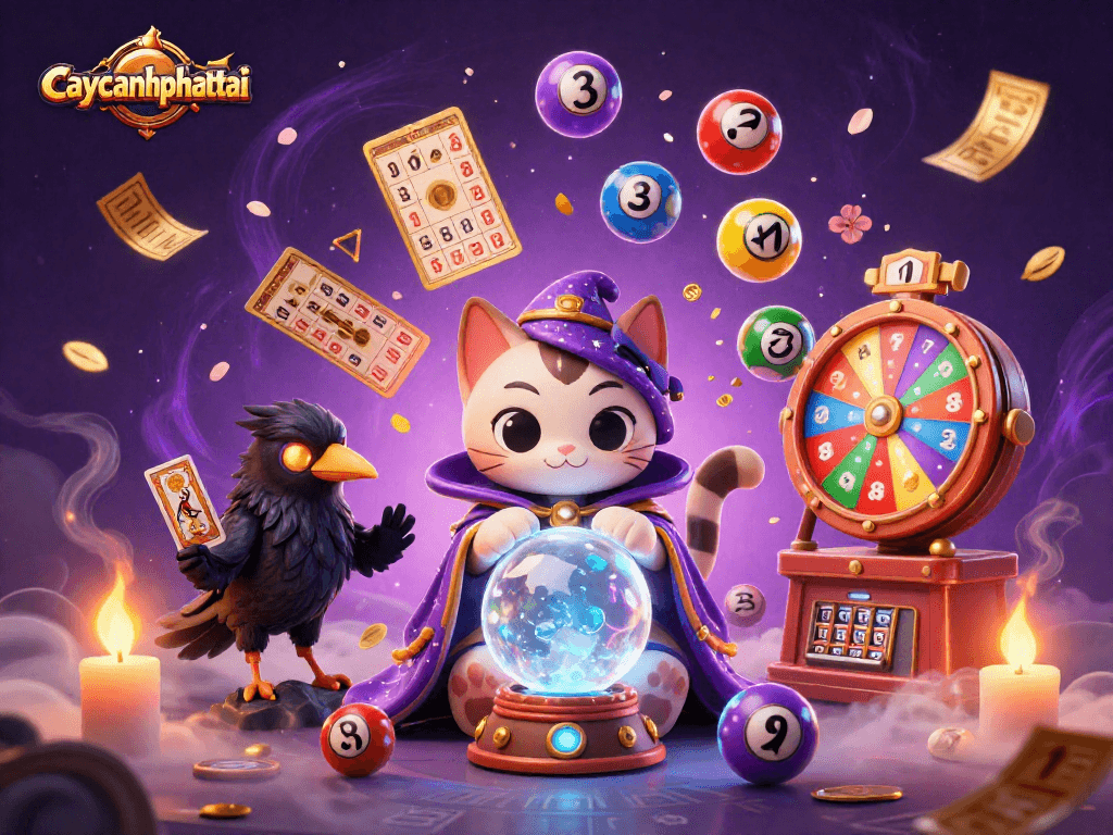 Experience winning strategies at caycanhphattai, featuring vibrant lottery and casino elements.