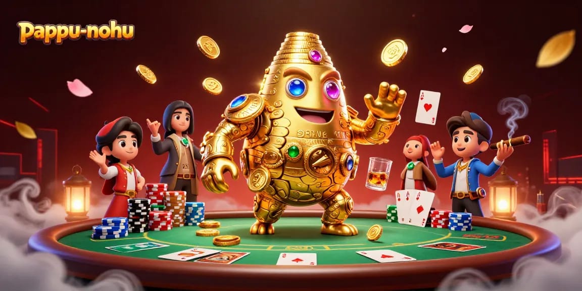Engage with Pappu-nohu as a vibrant online casino experience filled with exciting gameplay and stunning visuals.