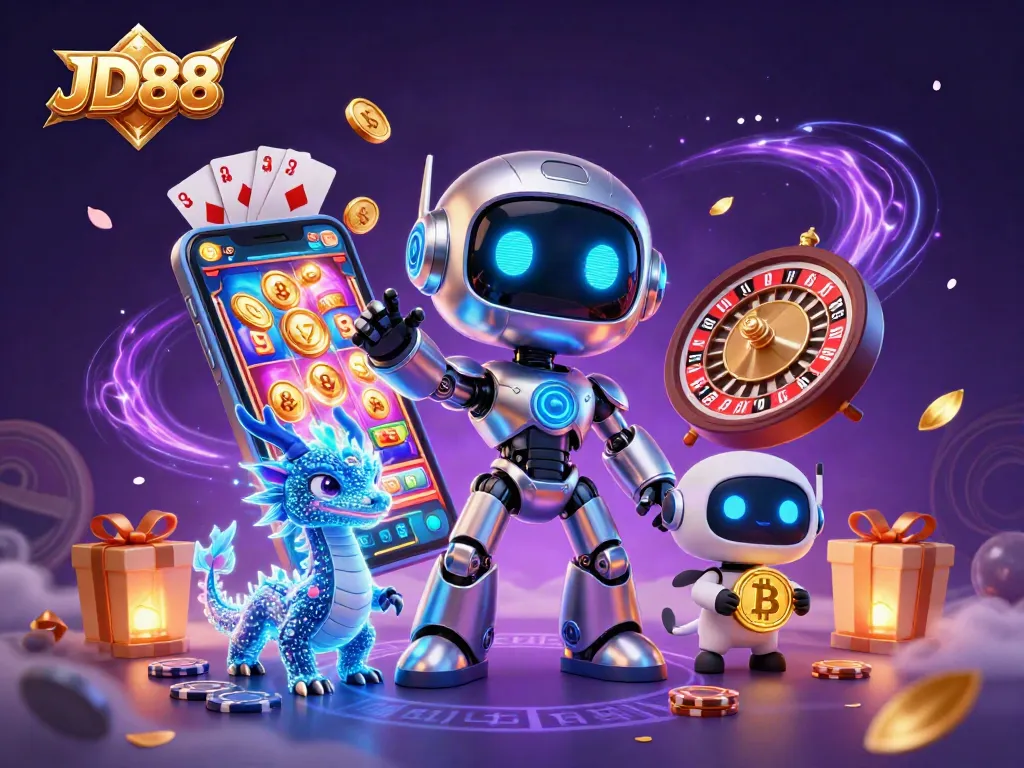 Experience JD88's engaging casino adventures with vibrant graphics and dynamic gaming elements.