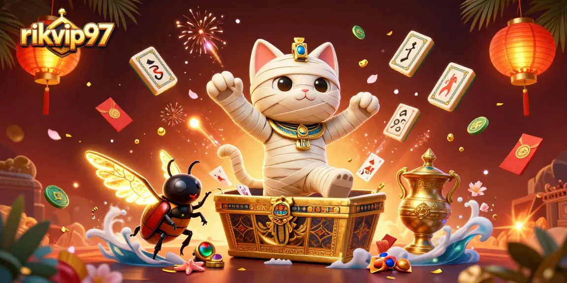 Engage with the thrilling essence of rikvip97 in a vibrant casino adventure scene.