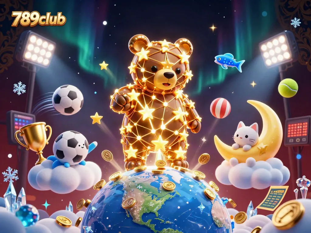 Engage with 789club's thrilling gaming experience amidst a vibrant cosmic backdrop.