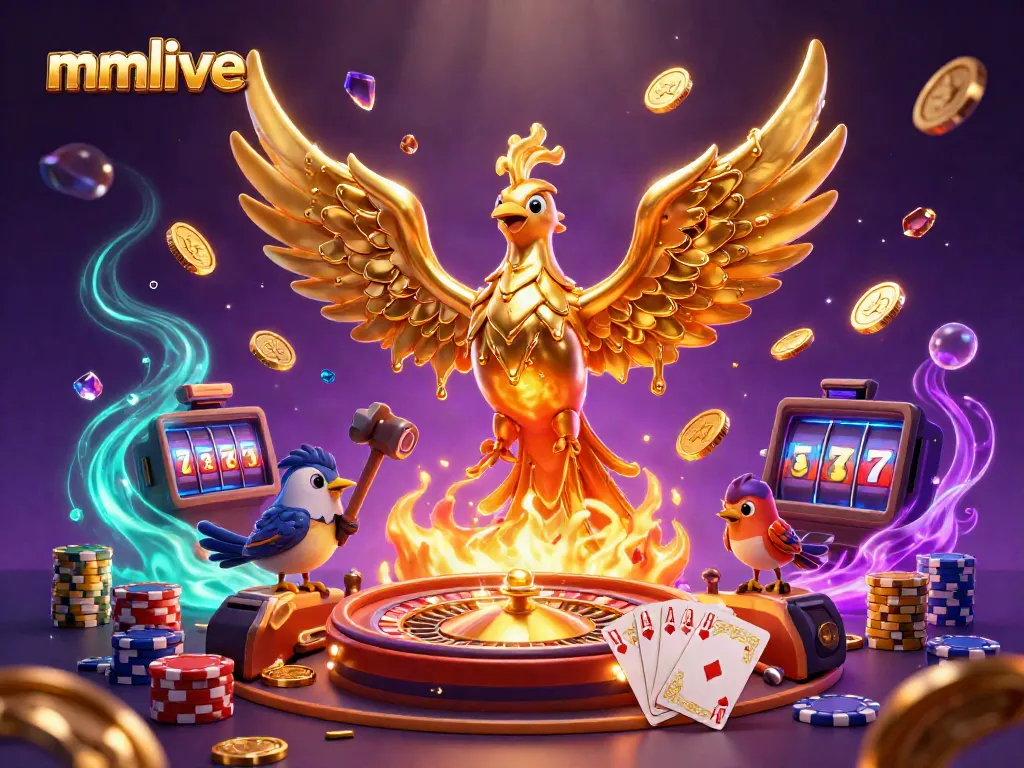 Experience exhilarating gameplay with the mmlive golden phoenix and vibrant casino elements.