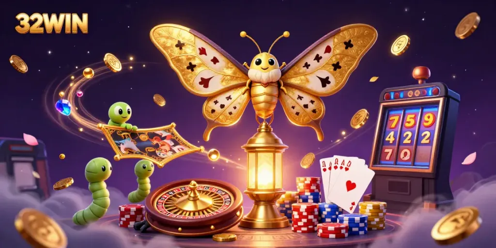 Spin the 3D roulette wheel and win big with 32WIN's exciting gaming experience!