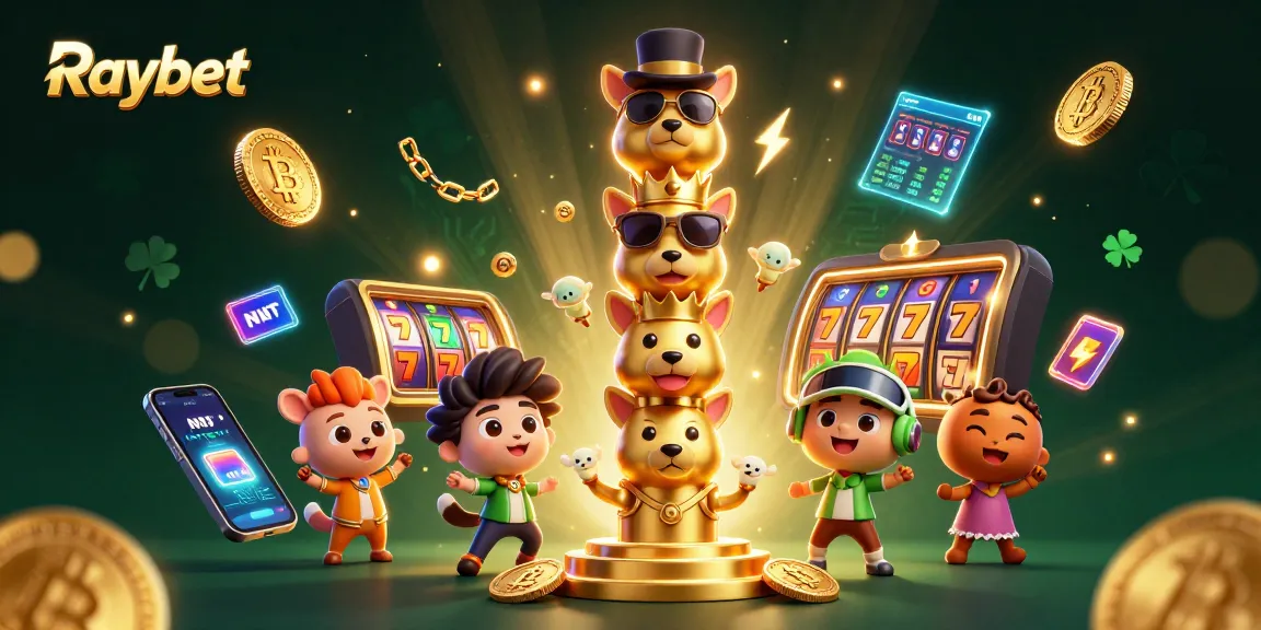 Experience the thrilling gaming action at Raybet with engaging slot machines and vibrant casino elements.