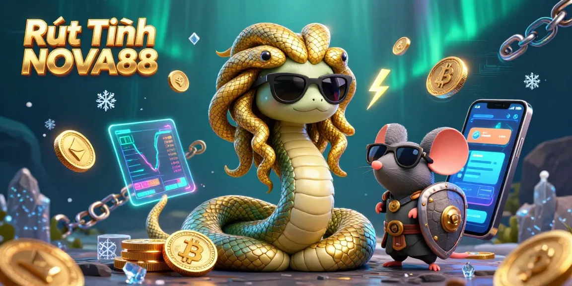 Withdraw money easily and securely with Rút Tiền NOVA88, showcasing vibrant casino elements.