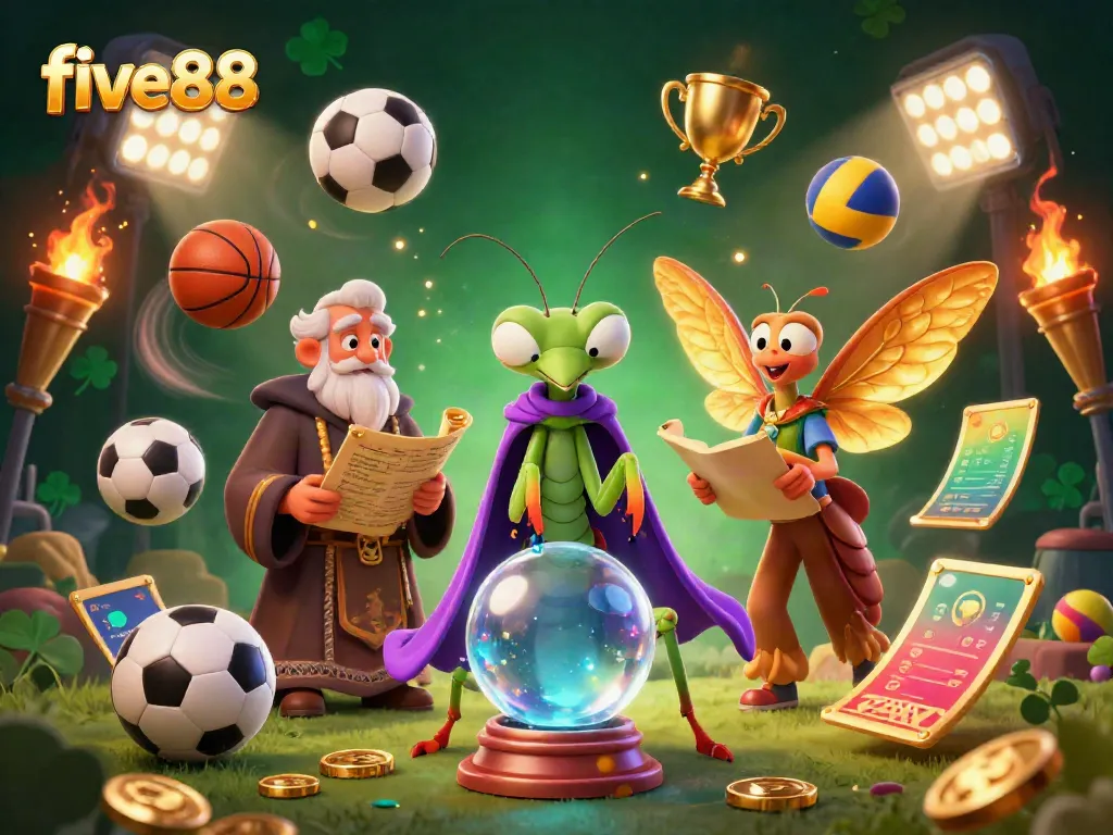 Experience top-tier gaming at five88 with engaging characters and dynamic sports betting elements.