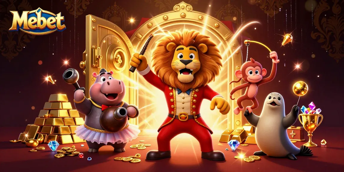 Mebet brings excitement to life as a circus ensemble showcases rich gambling treasures.