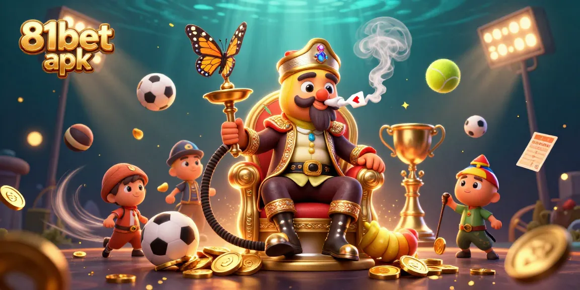 Play exciting games with the 81bet apk at a vibrant casino, featuring dynamic sports elements.