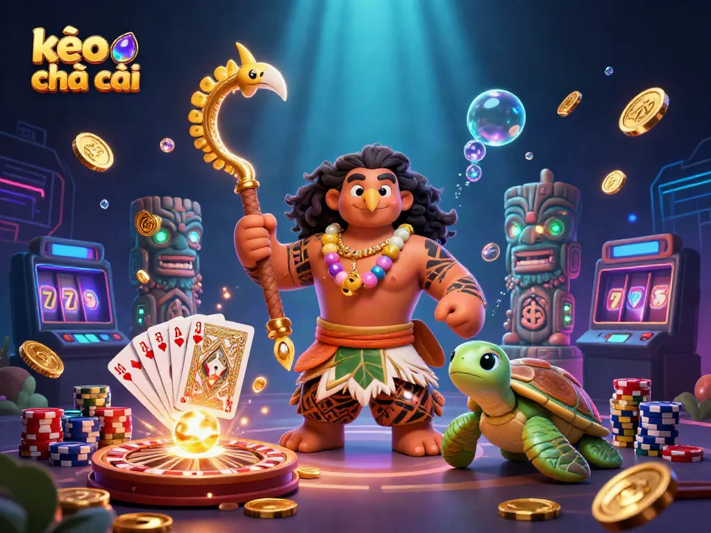 Experience thrilling action with kèo nhà cái as the vibrant scene bursts with winning symbols and engaging characters.