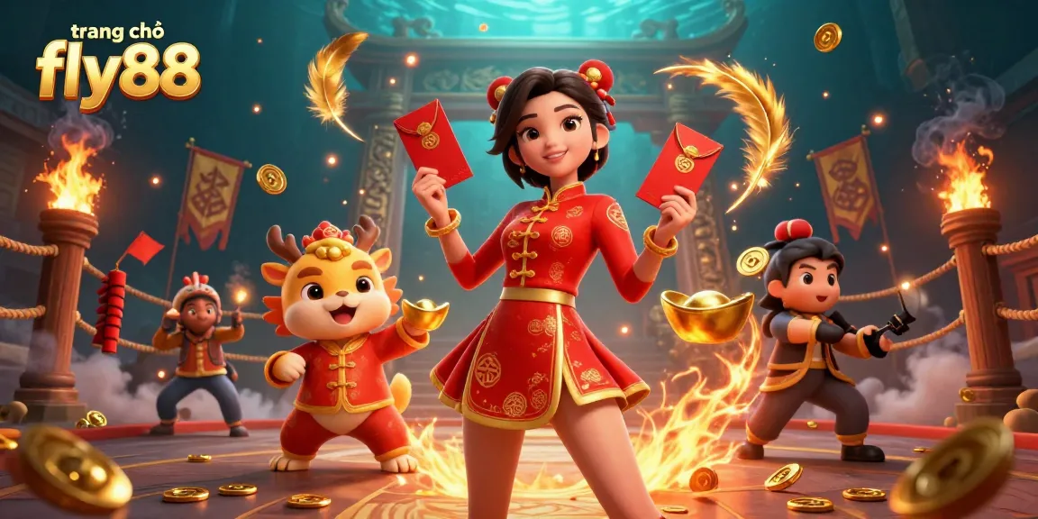 Engage with trang chủ fly88 while exploring vibrant casino elements in a stunning 3D illustration.
