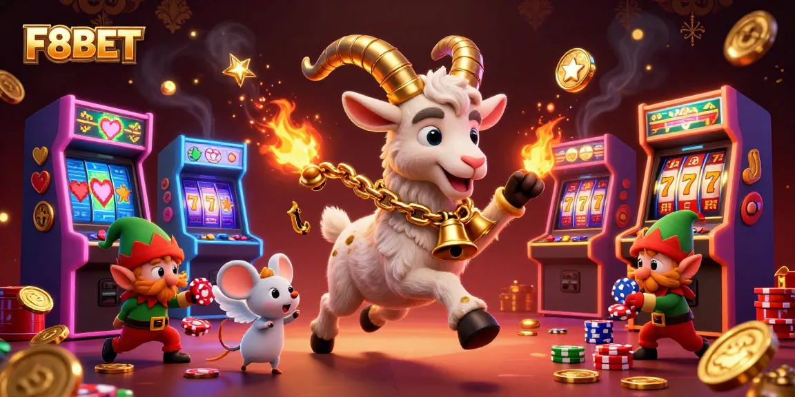 F8BET offers a festive yet spooky casino experience with characters engaging in lively gaming.