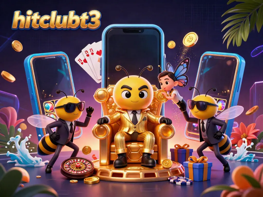 Experience hitclubt3 with the bumblebee mob boss in a vibrant casino world.