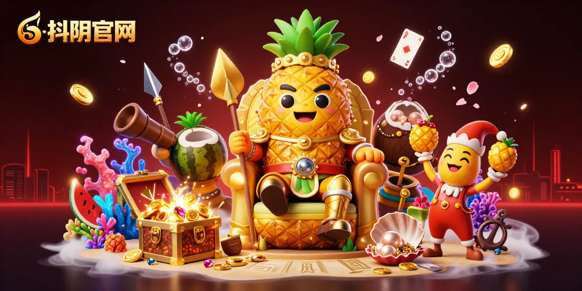 Experience the excitement of winning at 抖阴官网 with vibrant 3D characters highlighting a dynamic beach casino scene.