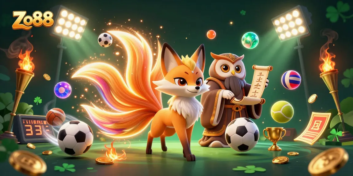 Experience thrilling gameplay at Zo88, featuring vibrant characters and dynamic sports elements.
