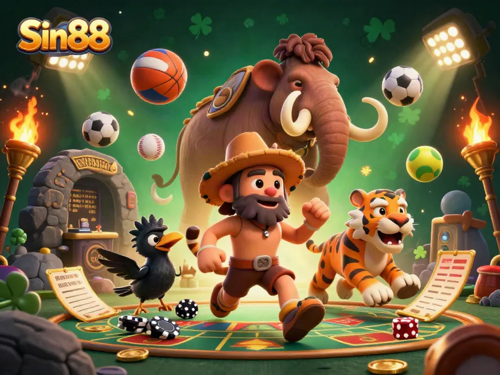 Engage in thrilling casino activities at Sin88 featuring dynamic sports interactions and exciting elements.