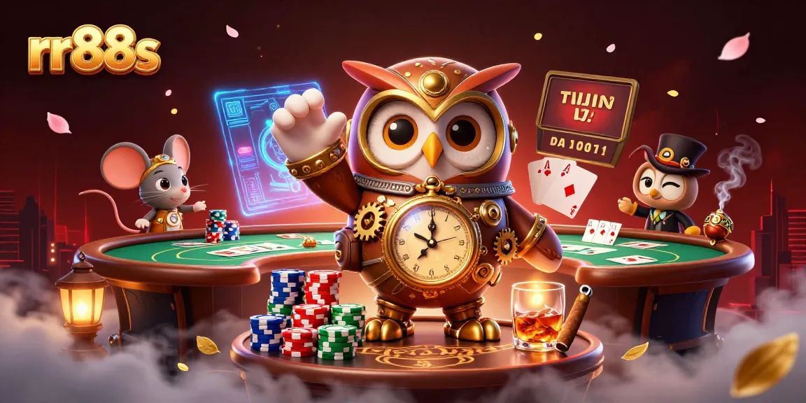 Immerse in the rr88s casino action with vibrant poker dynamics, featuring iconic characters and game elements
