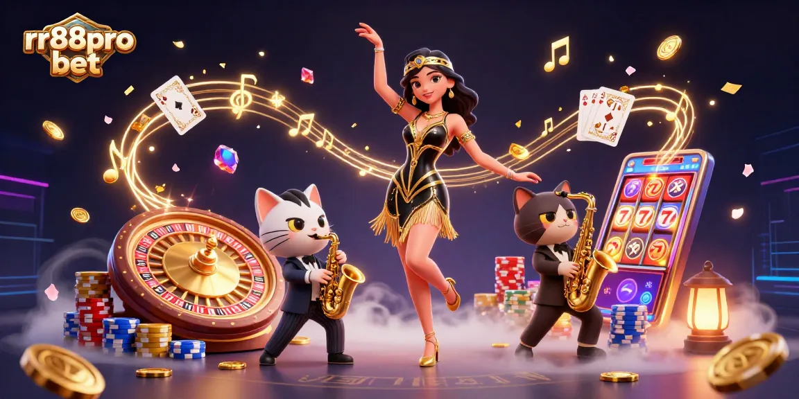 Experience thrilling gameplay with rr88pro bet featuring vibrant casino elements and fun characters.