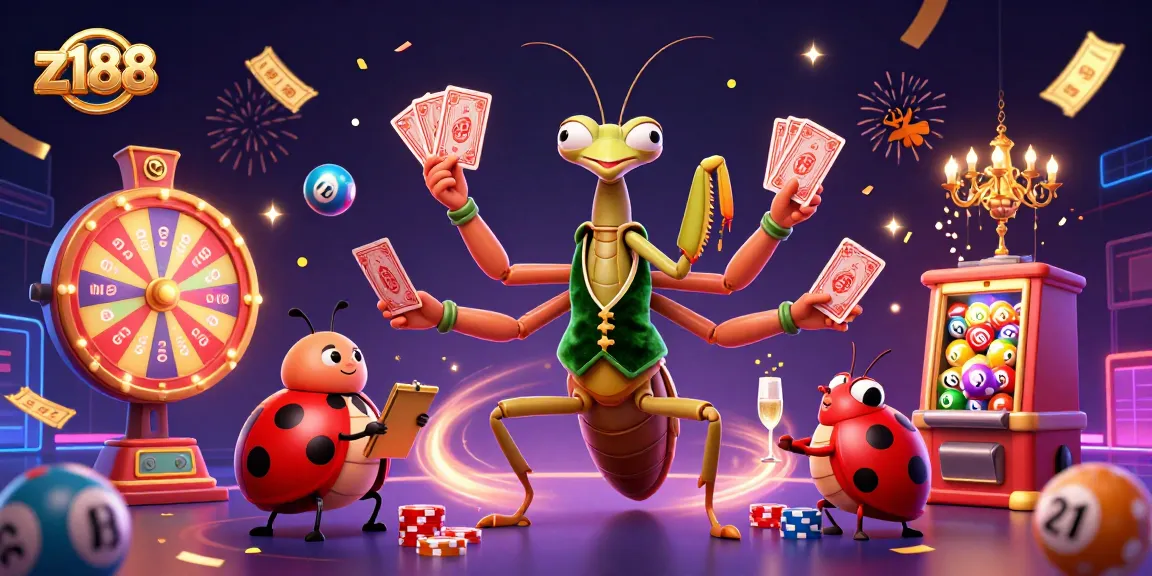 Experience thrills at z188 with a vibrant casino scene featuring dynamic gambling activities.