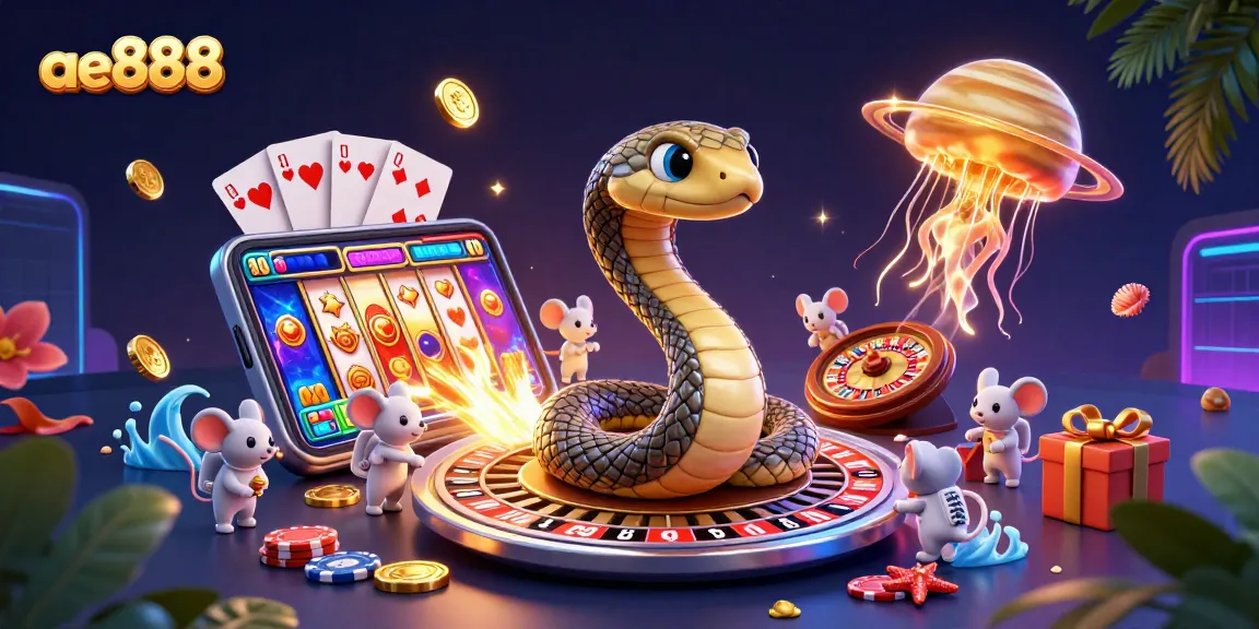 Bet on the cosmic roulette wheel featuring ae888, where gamblers engage in thrilling gameplay with dazzling lights.