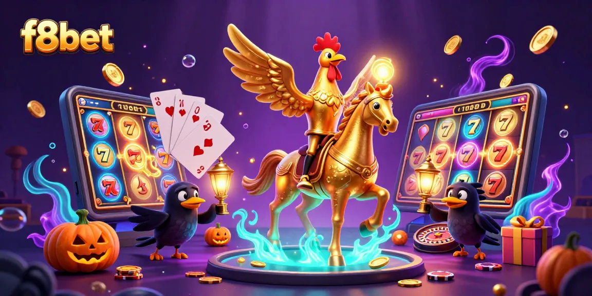 Win big with F8bet in a vibrant casino scene packed with fantasy elements and dynamic game action.