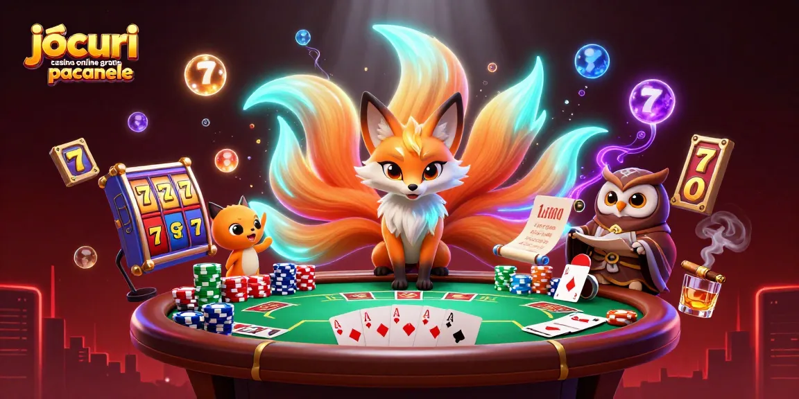 Joacă jocuri casino online gratis păcănele într-o lume plină de magie și câștiguri!