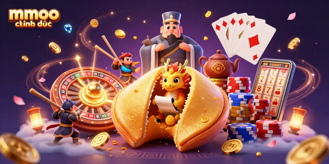 Experience the magic of mmoo chính thức with golden coins and exciting game elements.