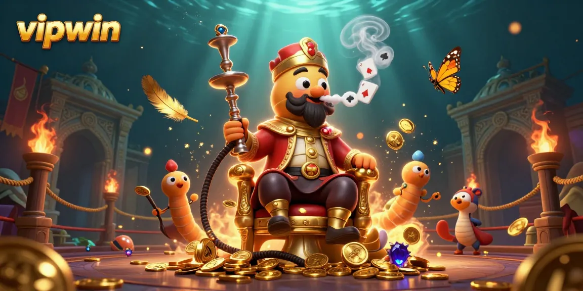 Experience thrilling games at vipwin featuring a dynamic 3D casino atmosphere with vibrant characters.