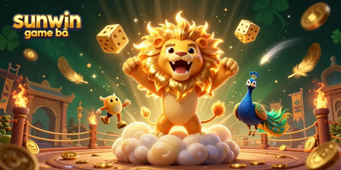 Experience thrilling gameplay at sunwin game bài with vibrant colors and rich details in this energetic illustration.
