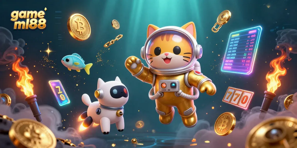 Engage with game ml88 through thrilling slot adventures and dynamic gameplay elements in a vibrant casino scene.