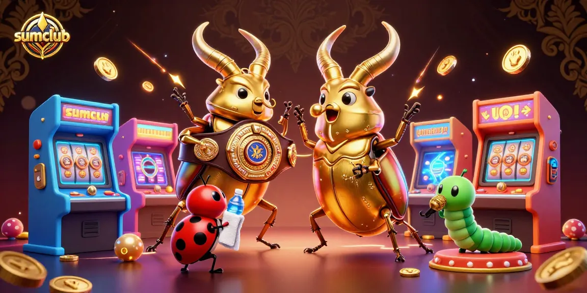 Experience exhilarating gameplay at sumclub with vibrant arcade themes and dynamic 3D characters.