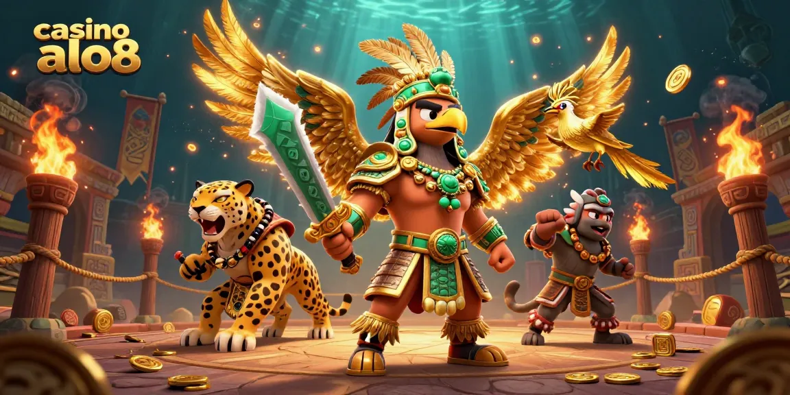 Experience thrilling gameplay at casino alo8 with vibrant characters and dynamic elements.