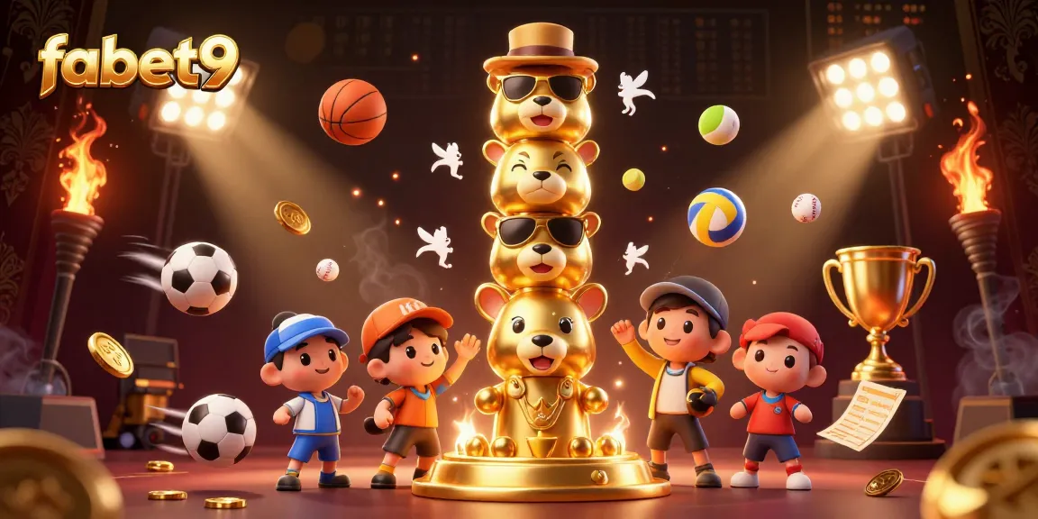 Experience dynamic betting action with fabet9, featuring a vibrant casino scene packed with energy.