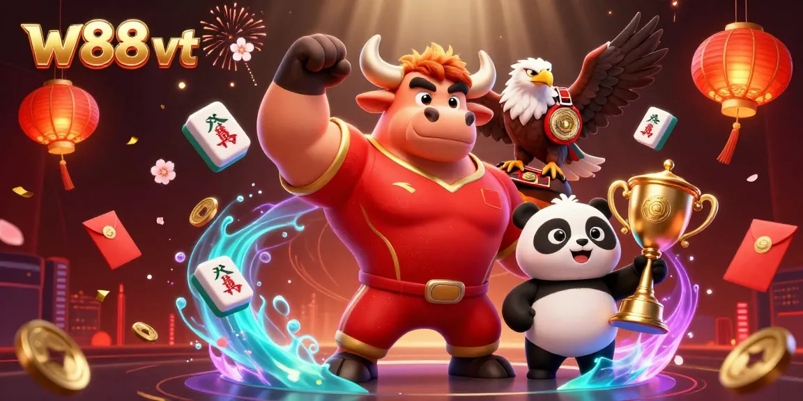 Trải nghiệm tại w88 vt với mascot vui vẻ và nhiều phần thưởng hấp dẫn đang được trao tặng