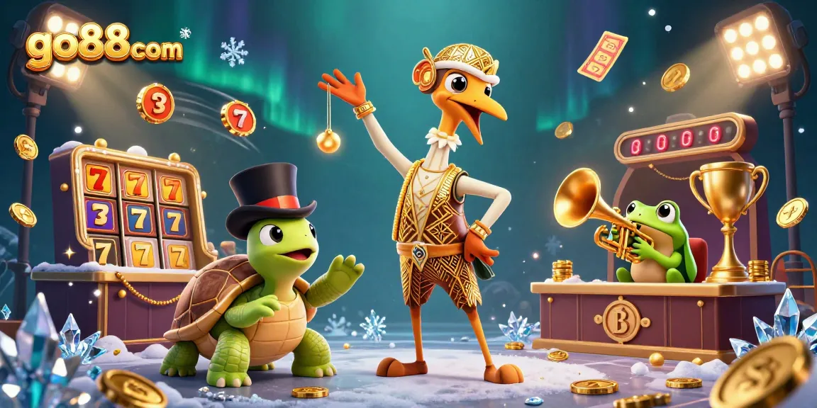 Experience thrilling gaming at go88com with spectacular jackpot slots and vibrant characters.