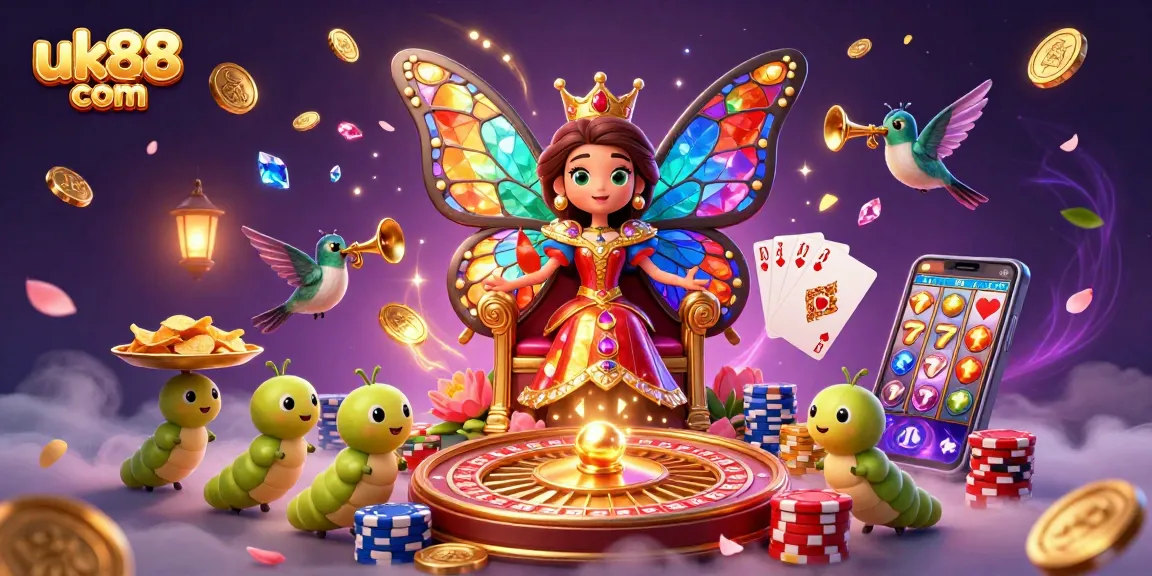 Play exciting games at uk88 com with vibrant characters and dynamic casino elements.