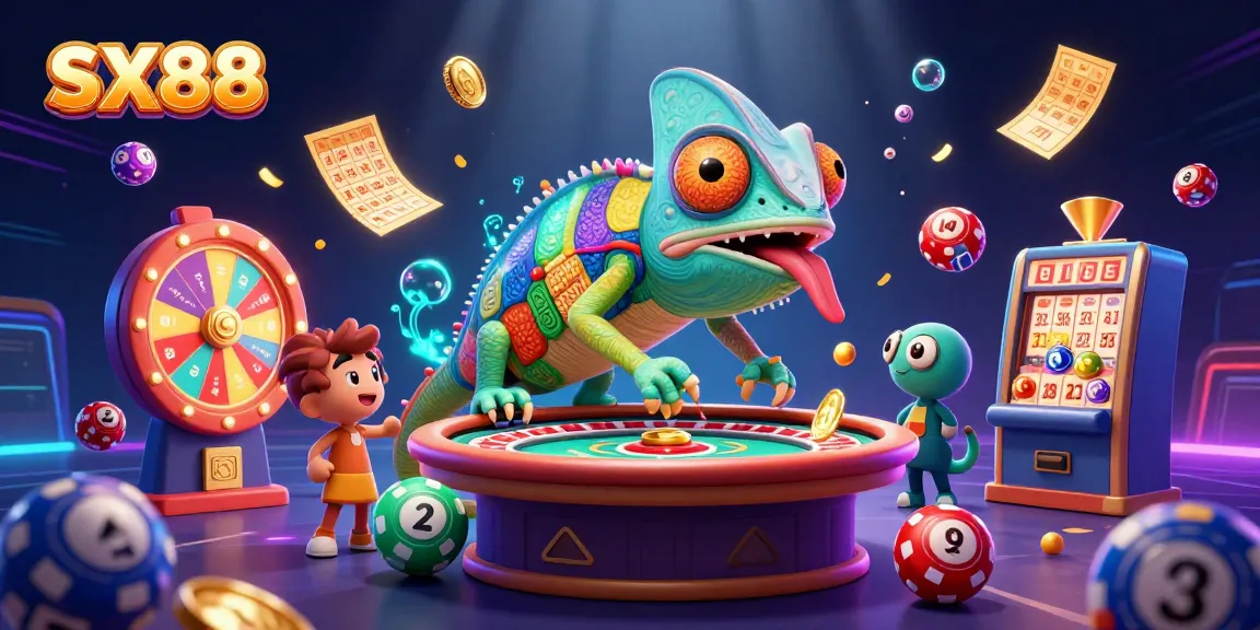SX88 engages players with colorful lottery balls, exciting games, and dynamic casino action!
