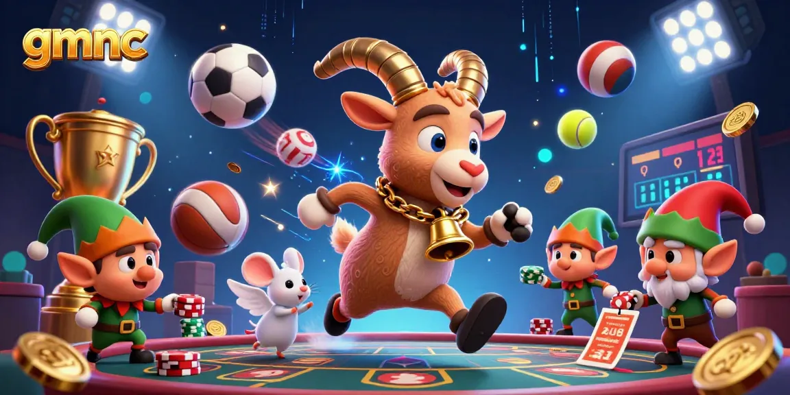 Experience excitement at gmnc's holiday-horror casino with Krampus and racing sports balls.