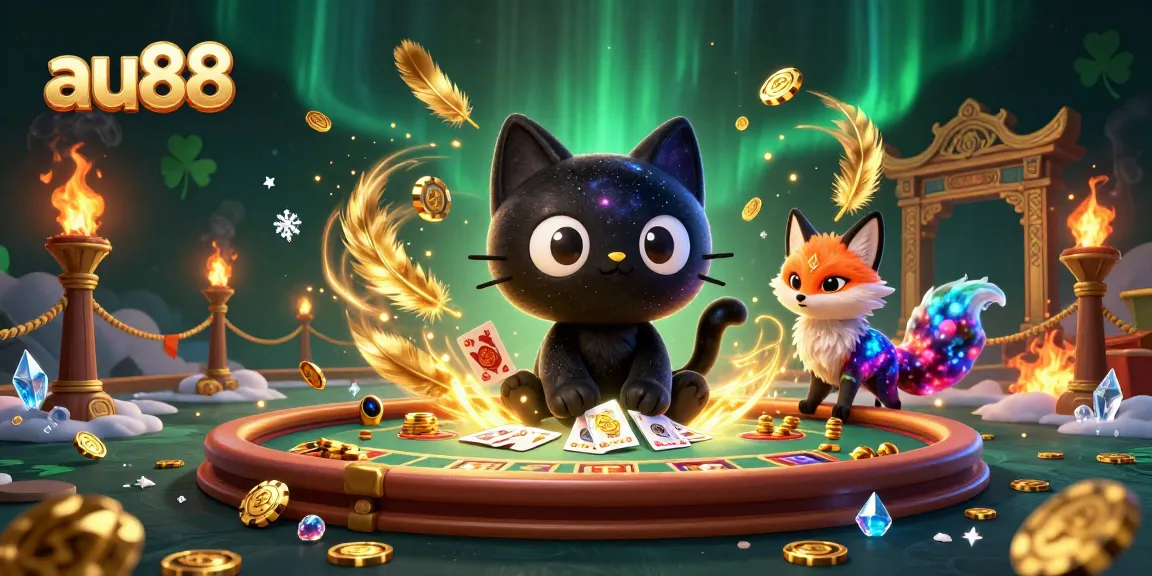 Experience thrilling gameplay at au88, featuring a unique cosmic casino with engaging characters and dynamic elements.
