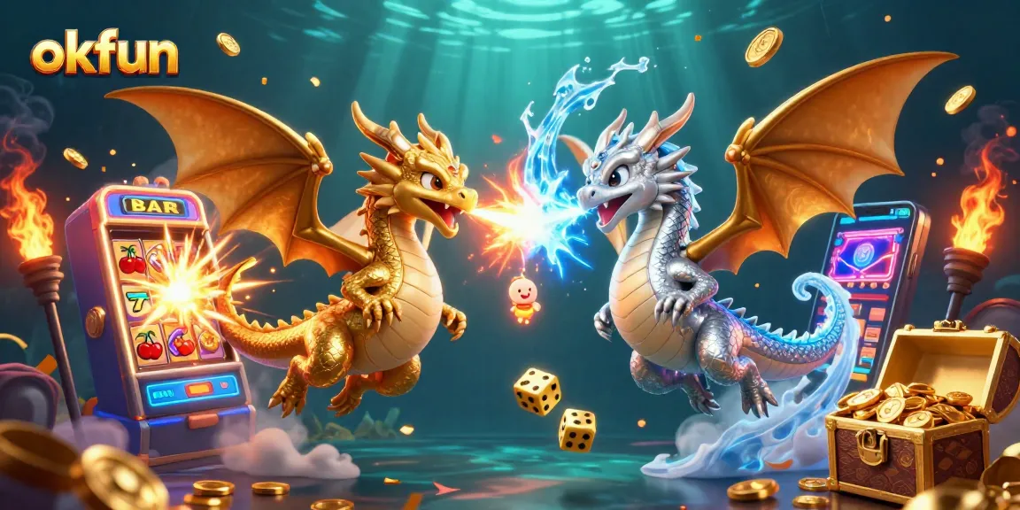 Join the excitement at okfun with an immersive gaming experience featuring dynamic dragons and jackpot action.