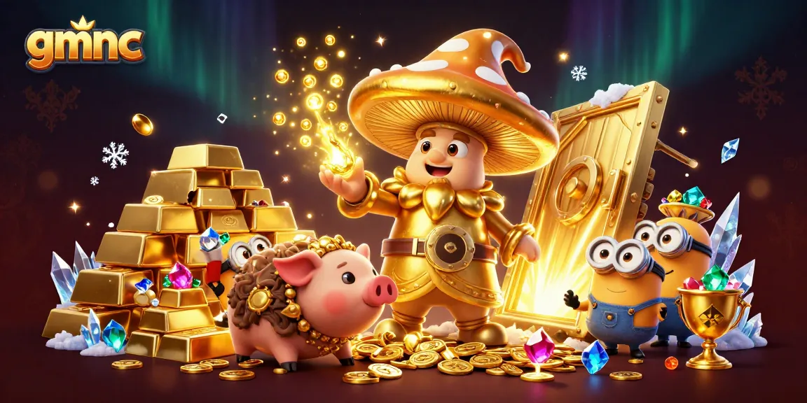 Experience thrilling treasure hunting with gmnc through magical characters and dazzling casino elements.