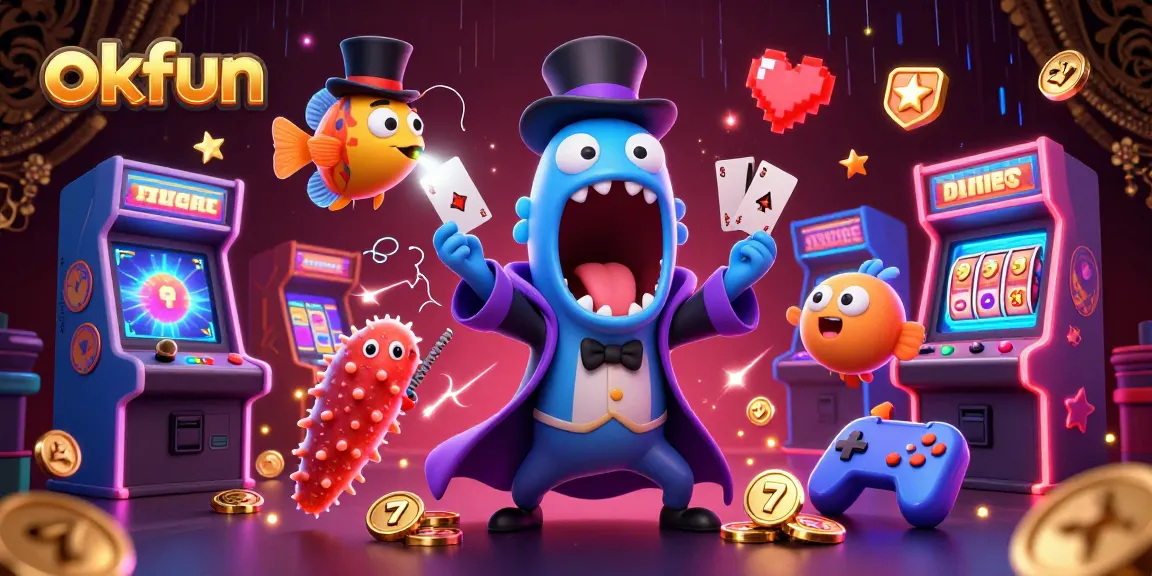 Experience the thrill of okfun as bioluminescent creatures bring casino games to life.