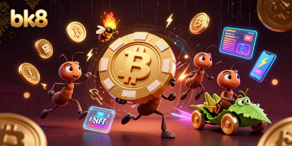 Engage with bk8 by exploring vibrant casino adventures in an eye-catching illustrated scene.
